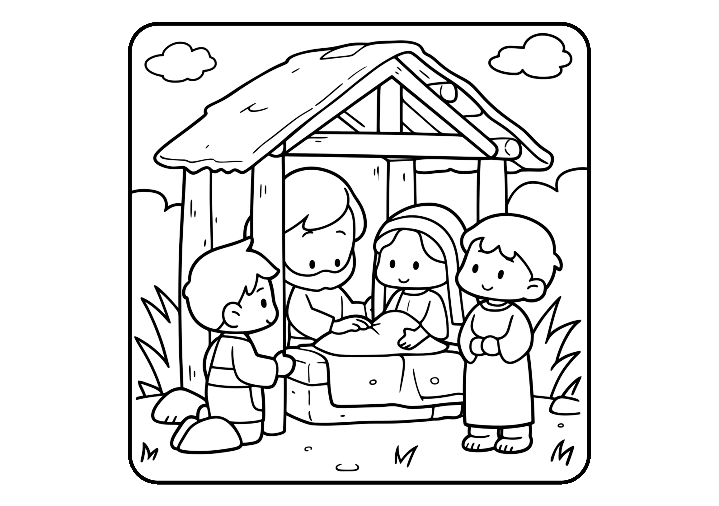 Verdadeira Páscoa para colorir – Jesus, cruz e ressurreição para imprimir grátis