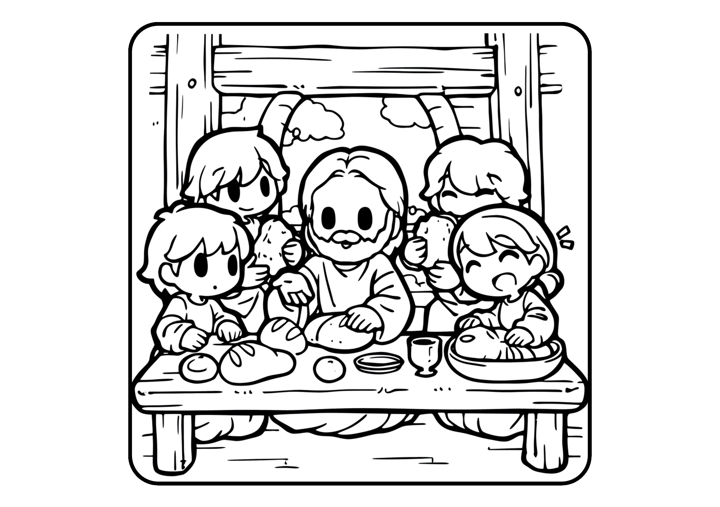 Verdadeira Páscoa para colorir – Jesus, cruz e ressurreição para imprimir grátis