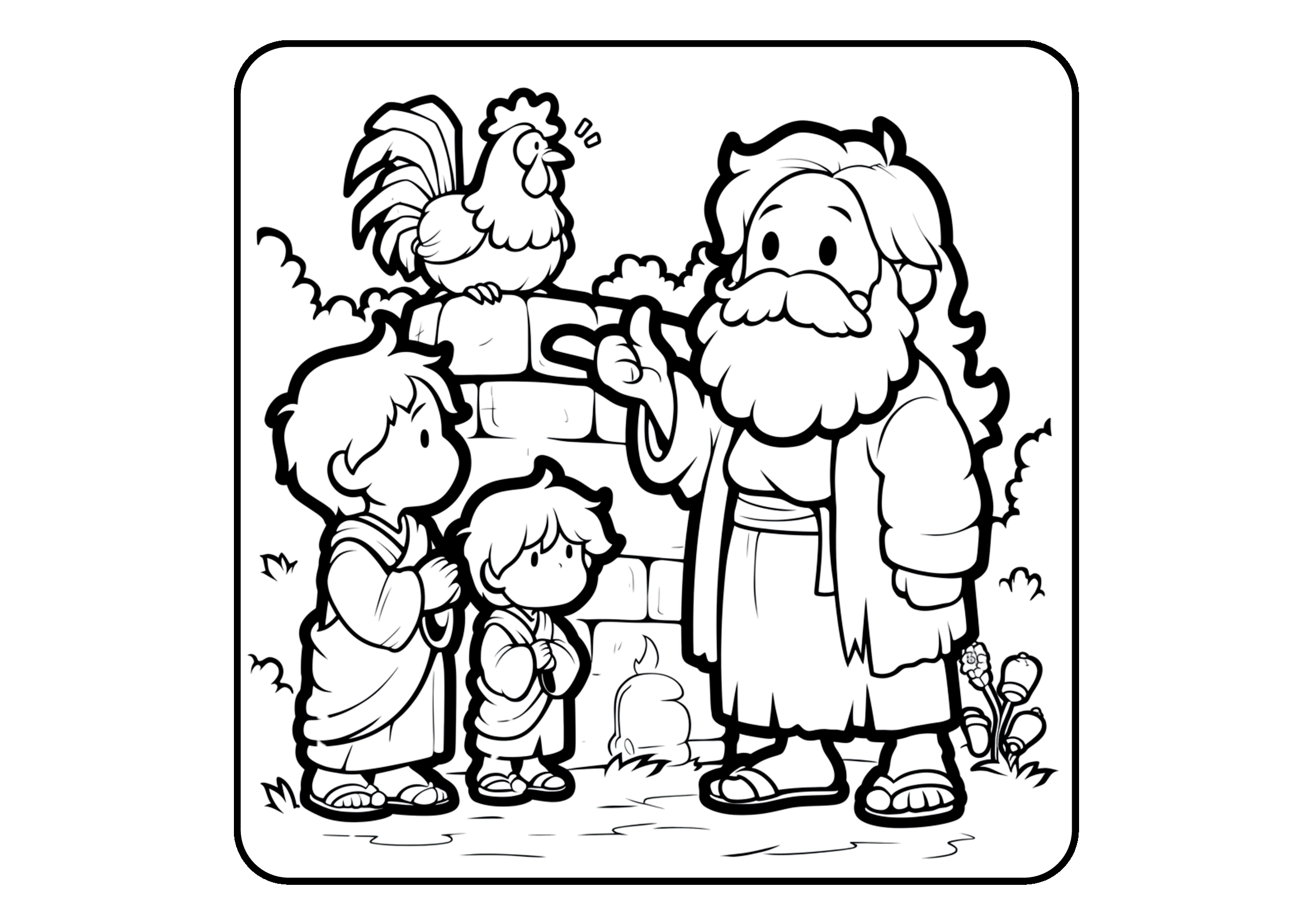 Verdadeira Páscoa para colorir – Jesus, cruz e ressurreição para imprimir grátis