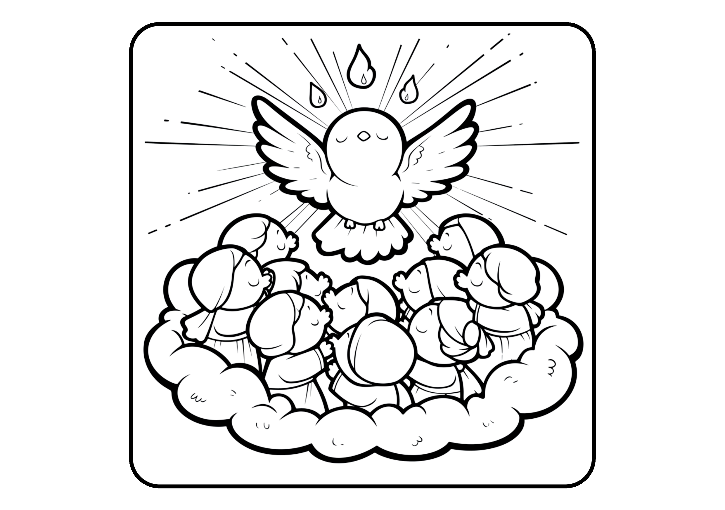 Verdadeira Páscoa para colorir – Jesus, cruz e ressurreição para imprimir grátis