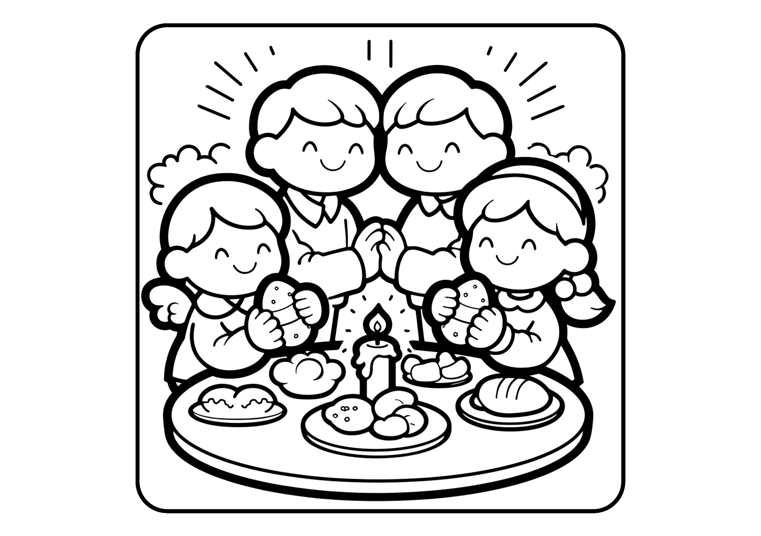 Verdadeira Páscoa para colorir – Jesus, cruz e ressurreição para imprimir grátis