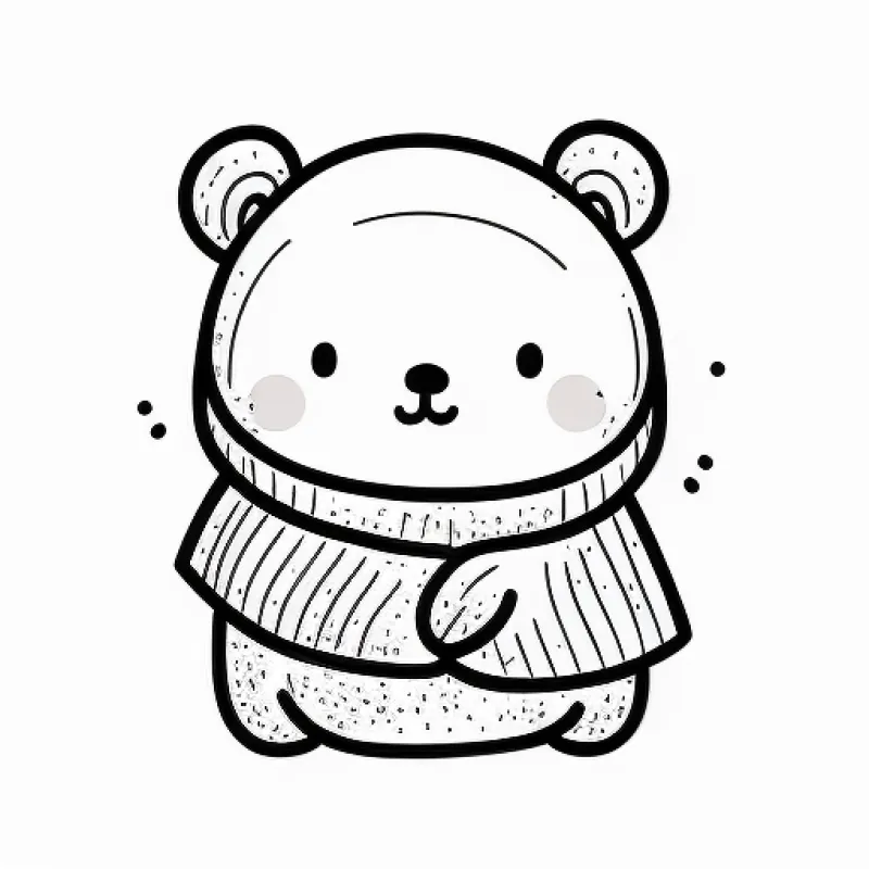 Desenho da coleção Adoráveis e Fofinhos