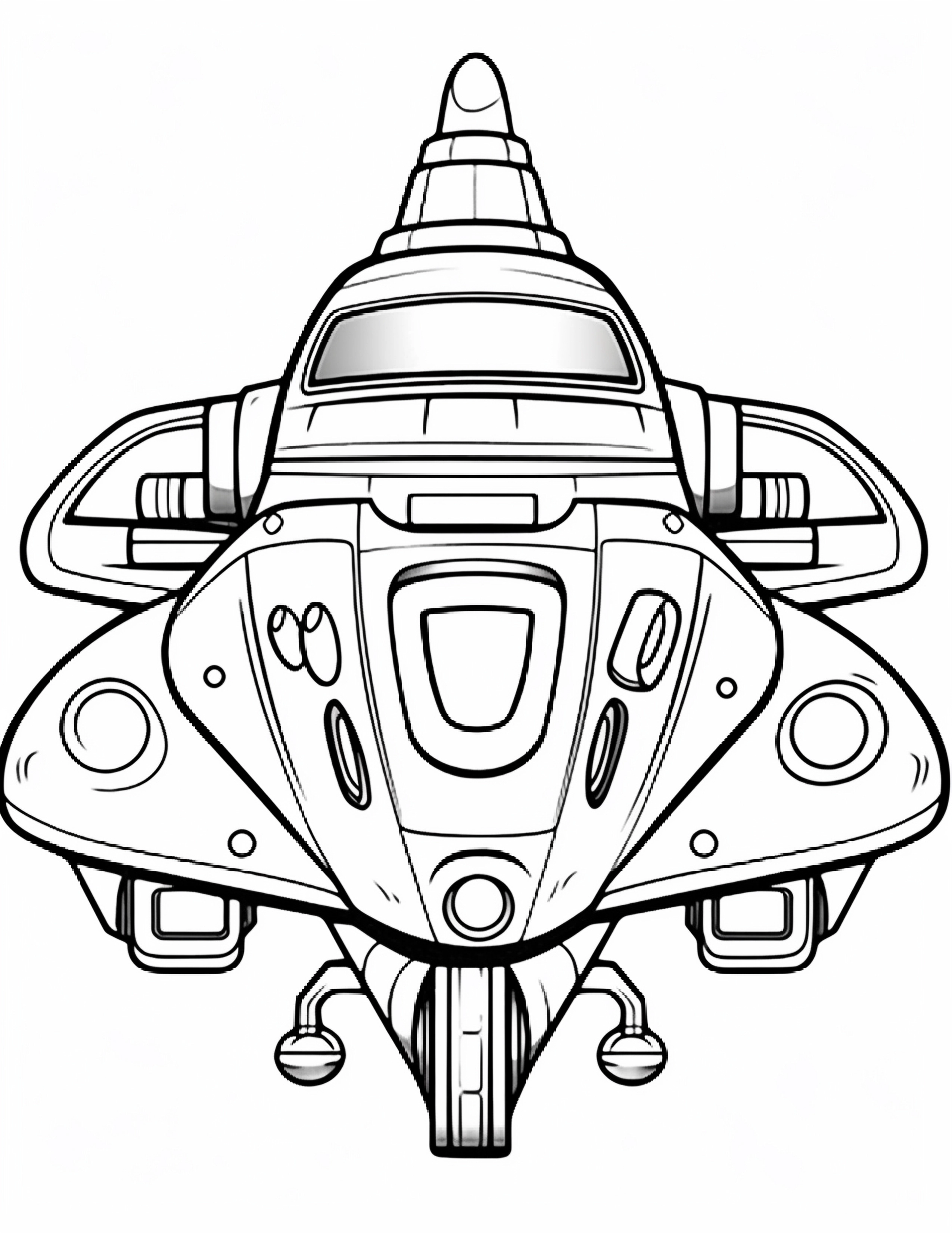 Astronautas para colorir – Viagem espacial para imprimir grátis