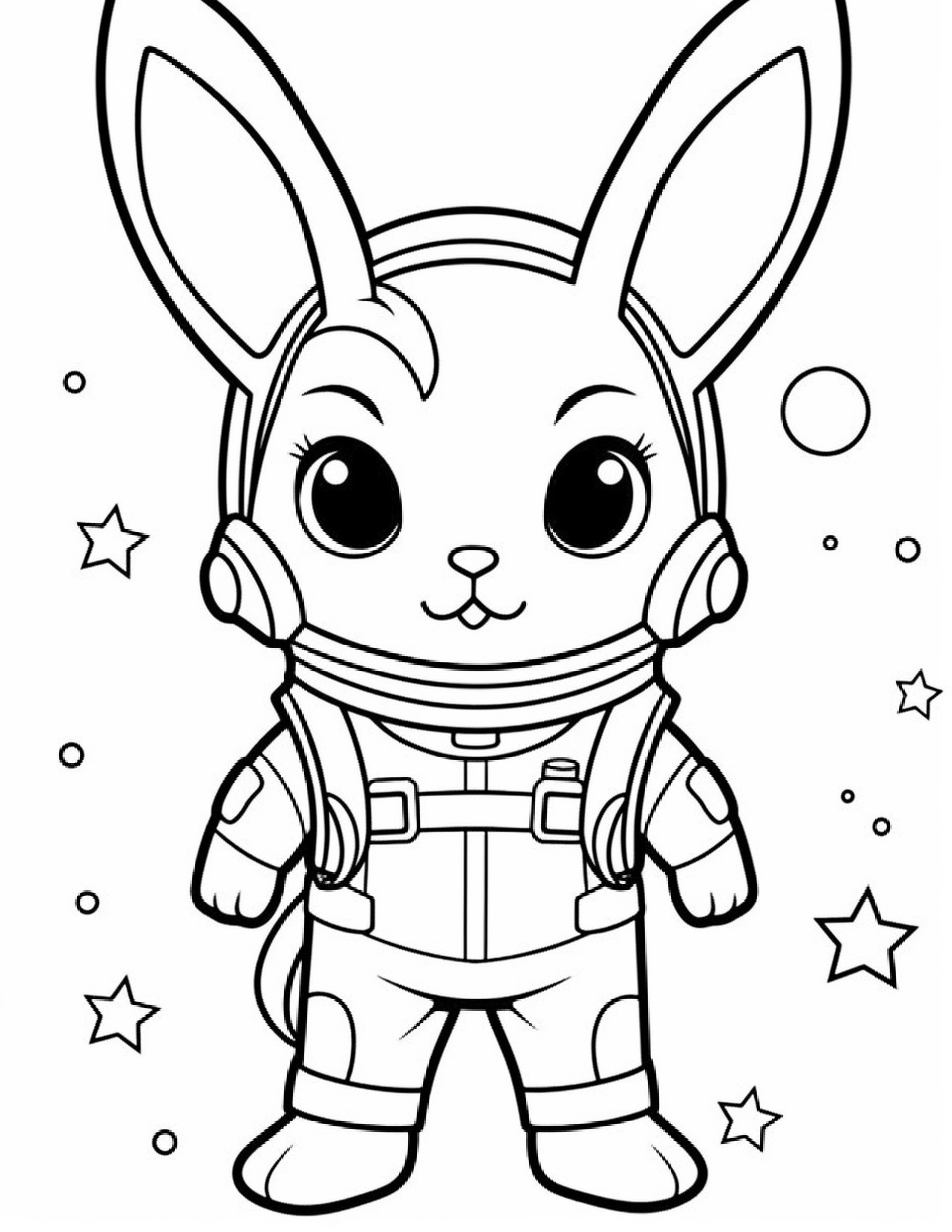 Desenho da coleção Astronautas