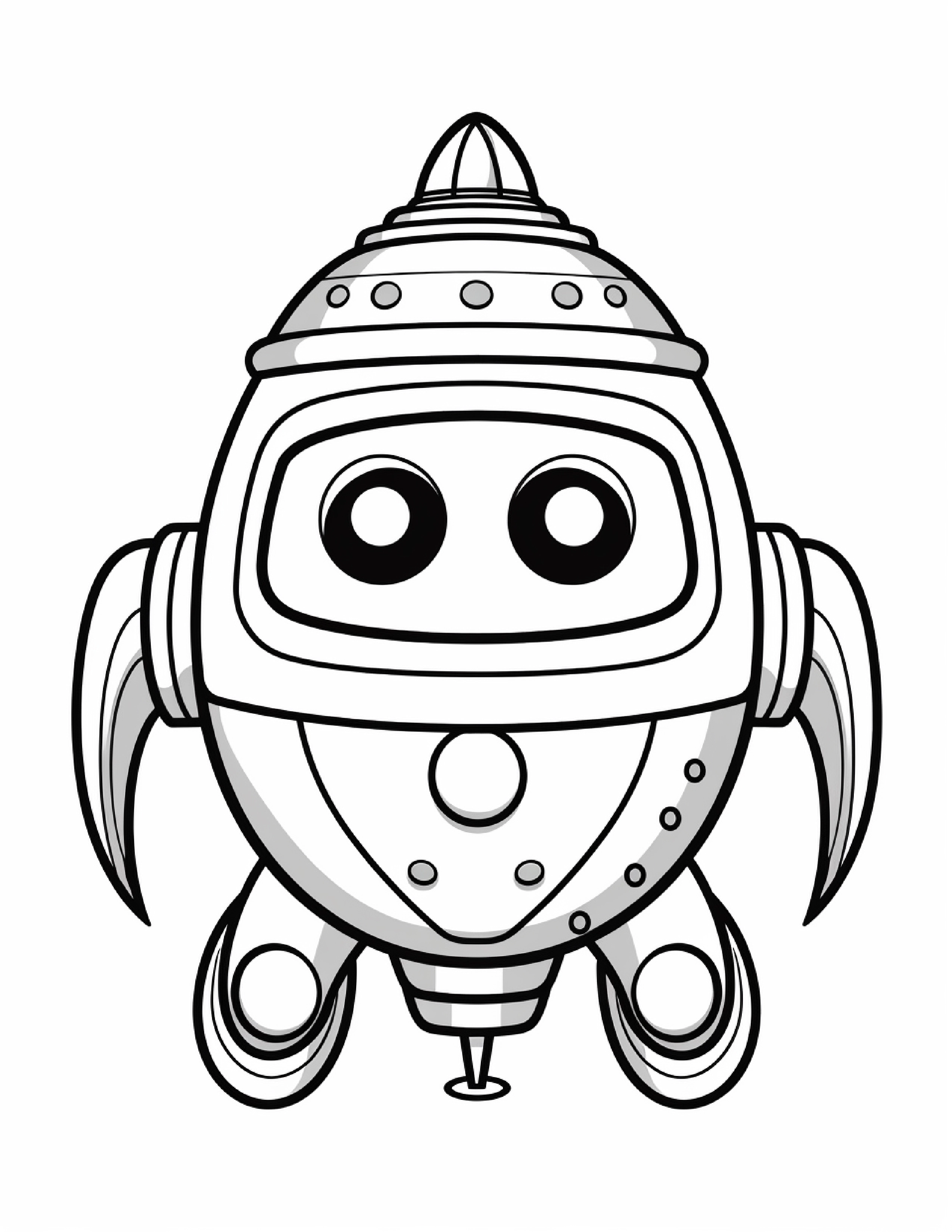 Astronautas para colorir – Viagem espacial para imprimir grátis