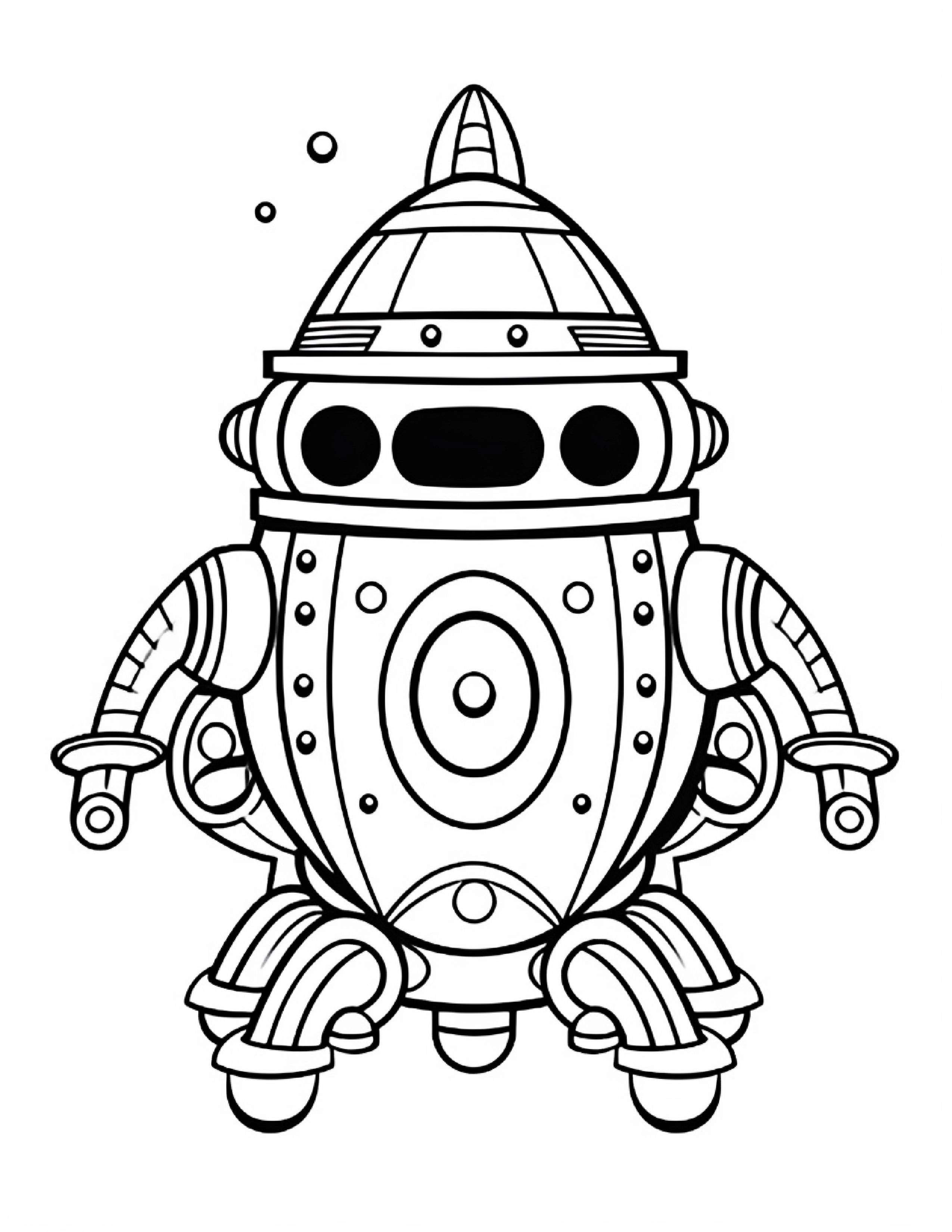 Desenho da coleção Astronautas