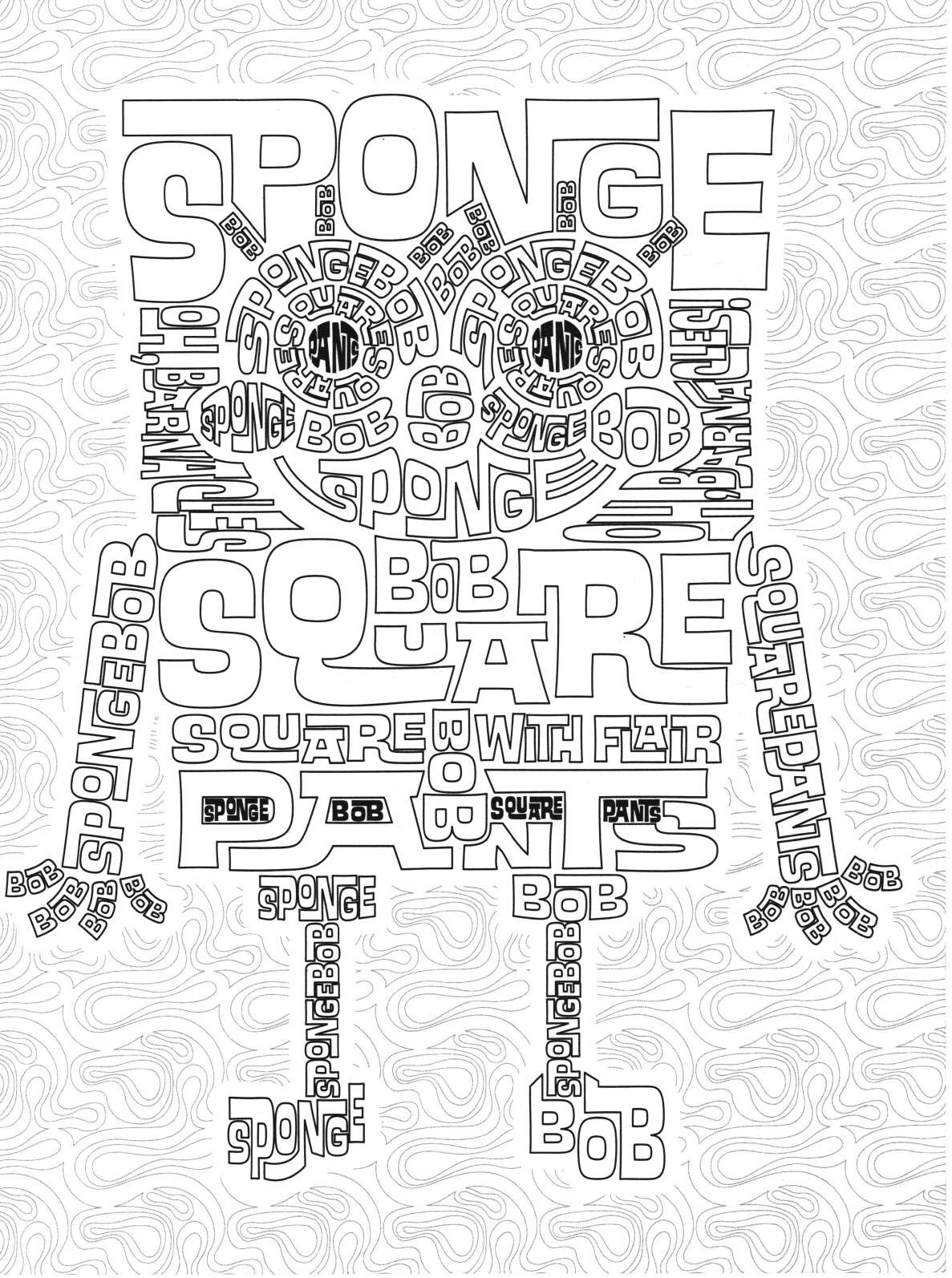 Bob Esponja para colorir – Desenhos do Bob Esponja e Patrick para imprimir grátis