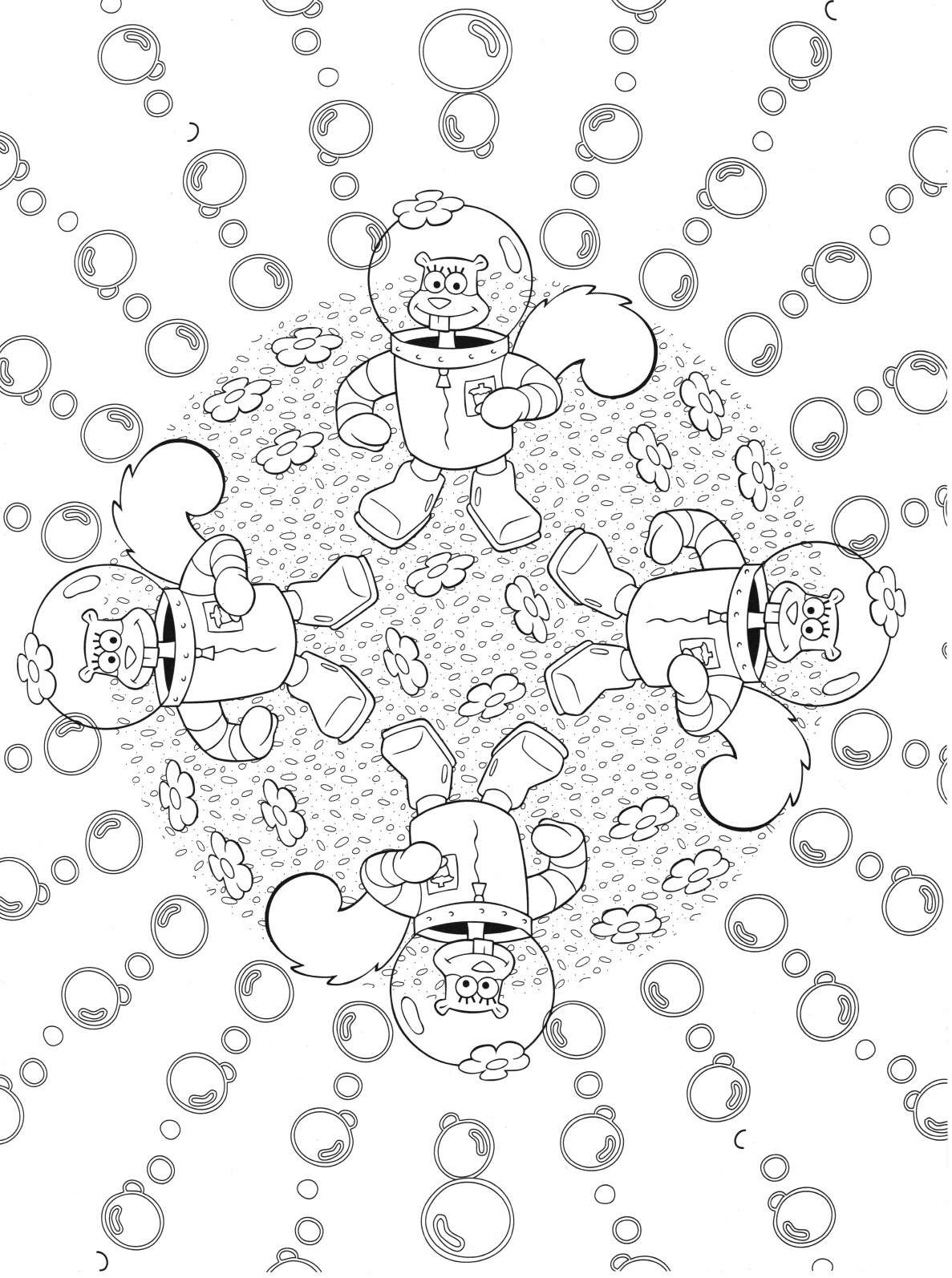 Bob Esponja para colorir – Desenhos do Bob Esponja e Patrick para imprimir grátis