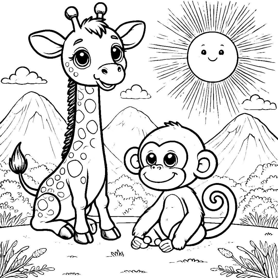 Desenho da coleção Criação do Mundo