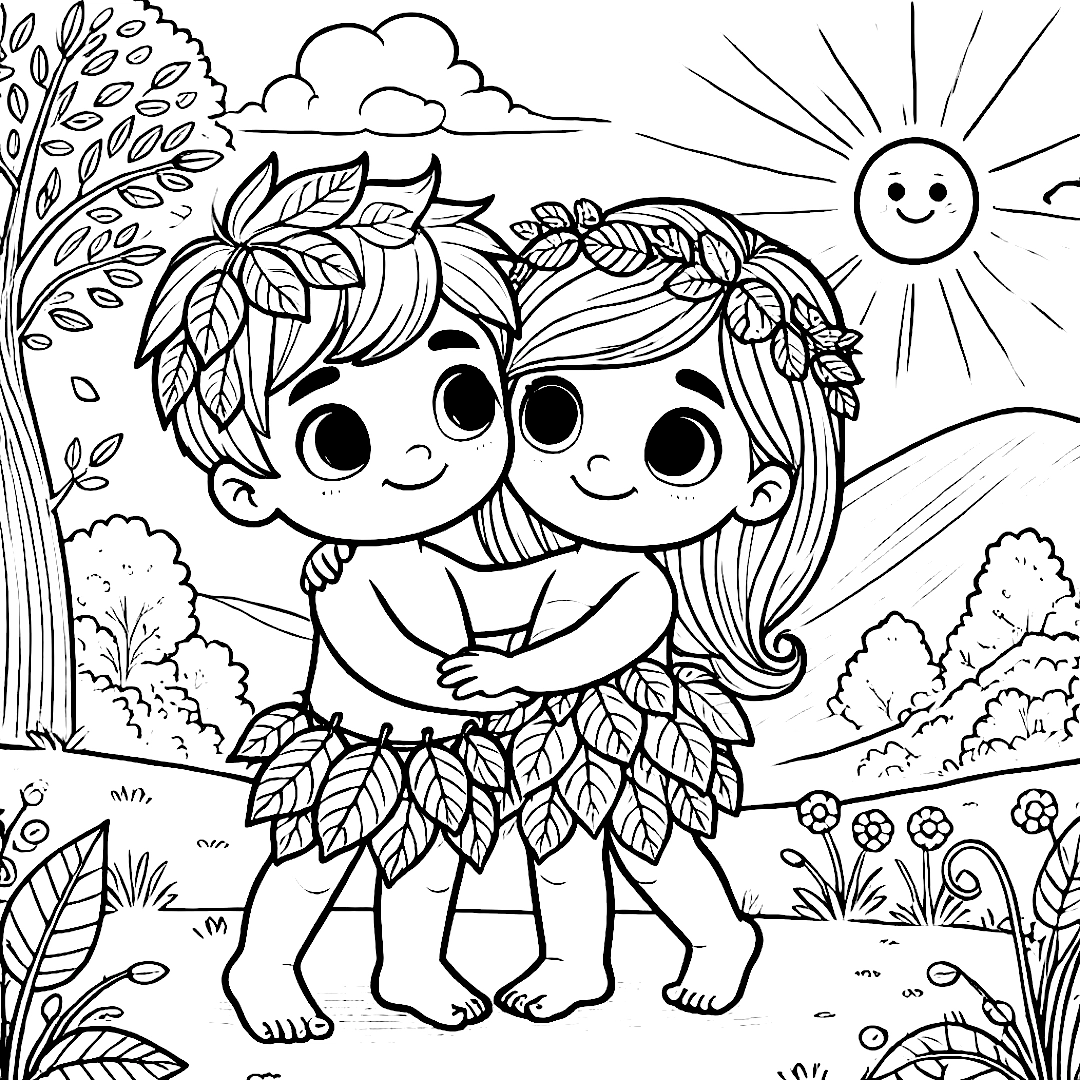 Desenho da coleção Criação do Mundo