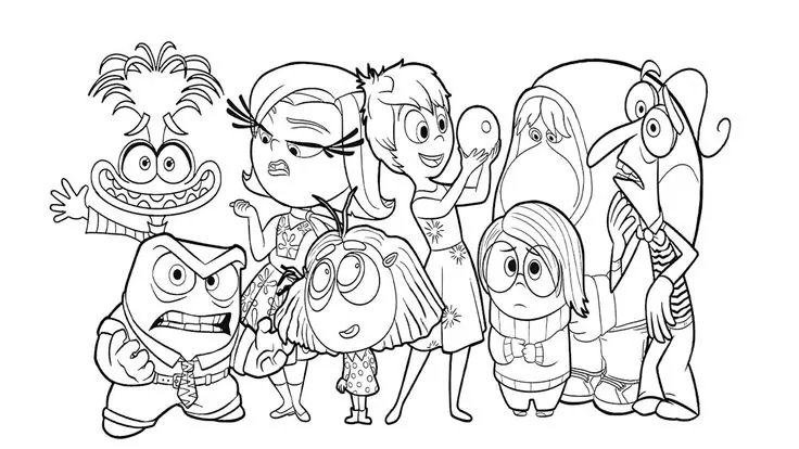 Desenho da coleção Divertidamente