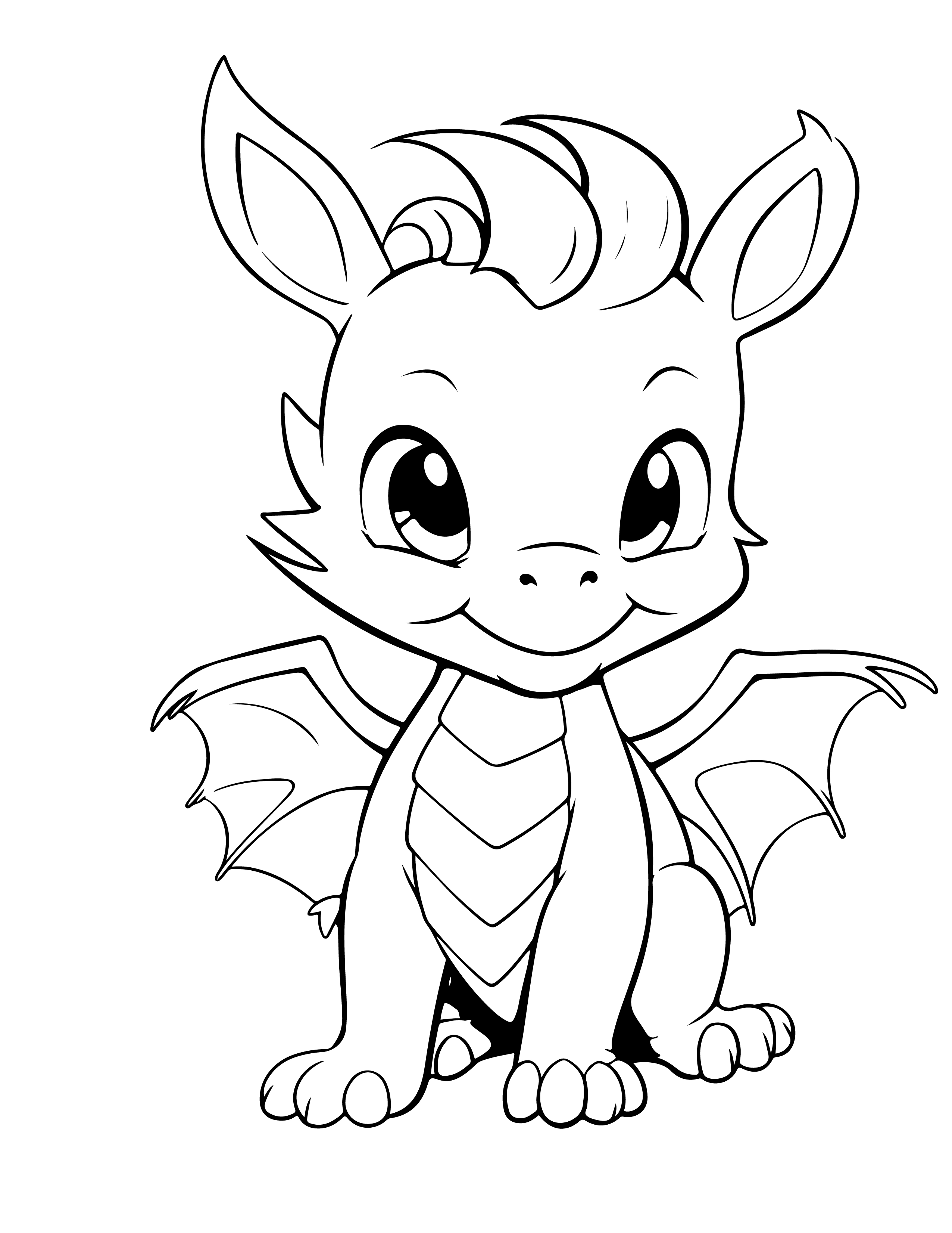 Dragões para colorir – Desenhos fantásticos e mitológicos para imprimir gratis