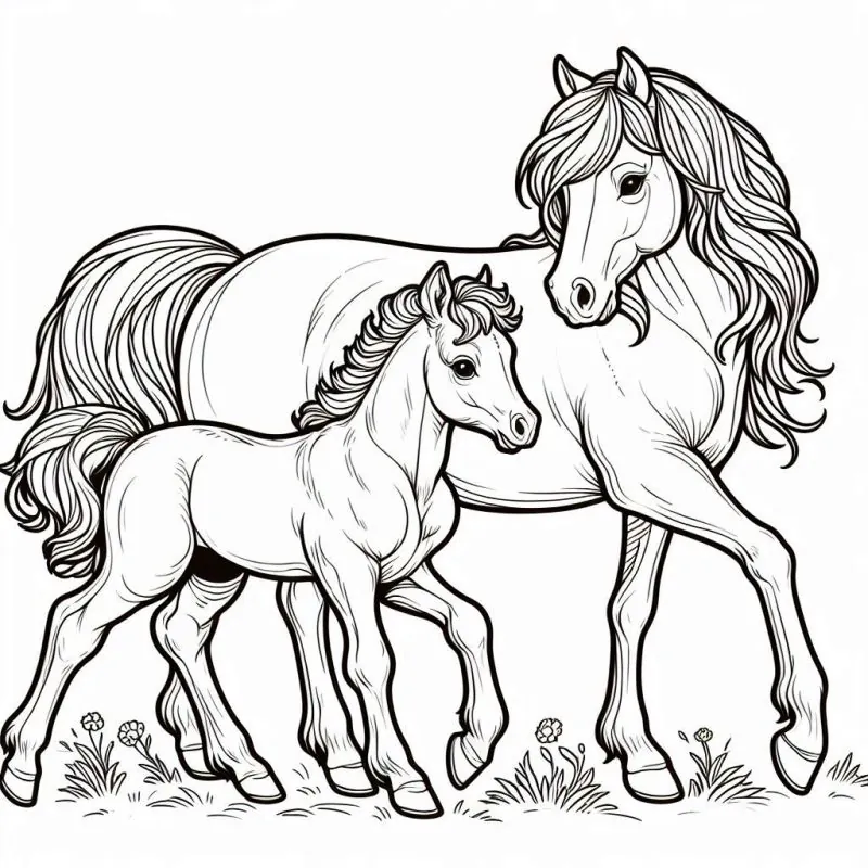 Desenho da coleção Famílias