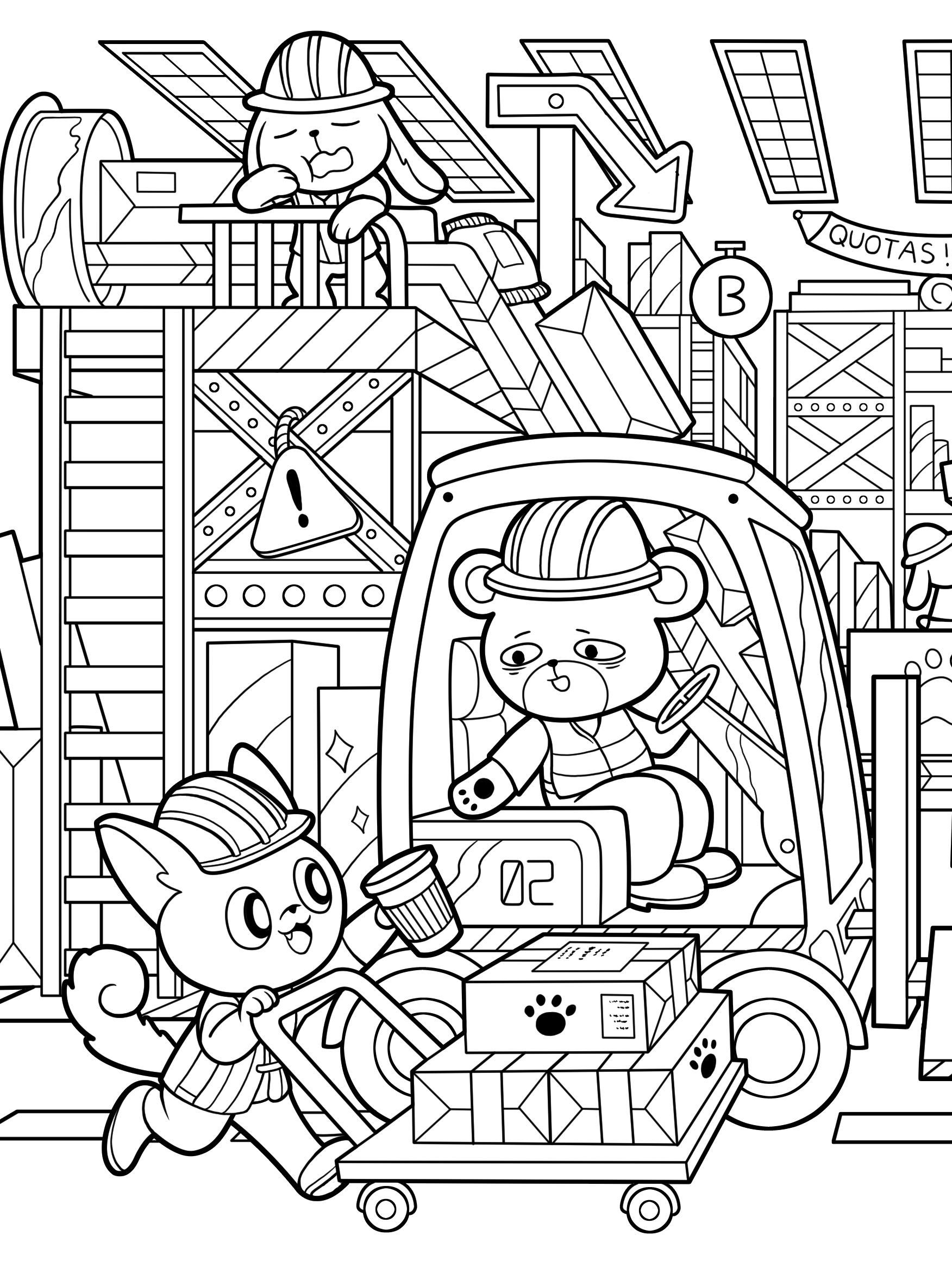 Desenho da coleção Kawaii Town – Jade Summer