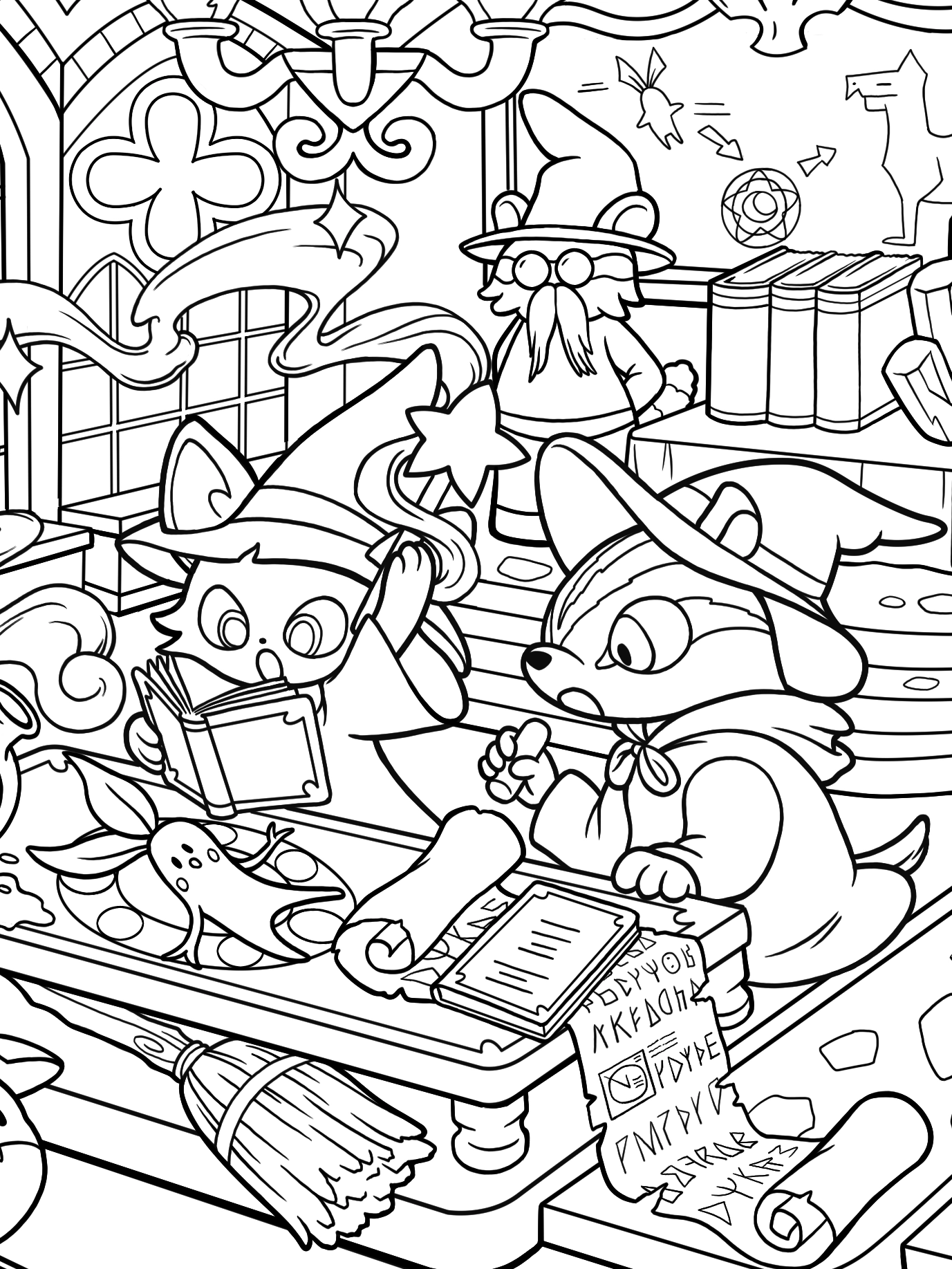 Desenho da coleção Kawaii Town – Jade Summer