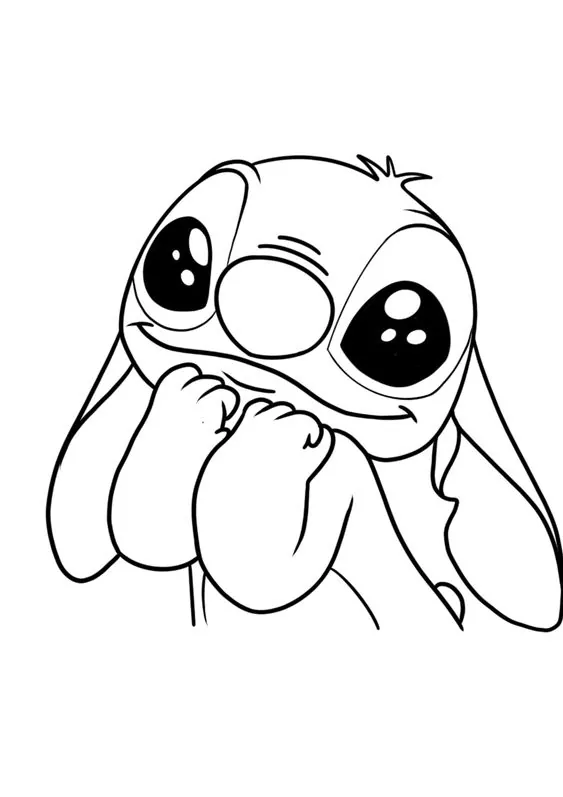 Desenho da coleção Lilo e Stitch